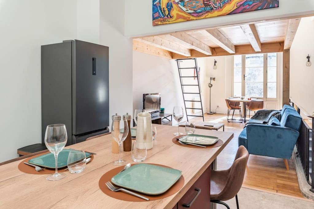 Апартаменты Loft Ancienne Banque De France Le Puy-en-Velay Экстерьер фото
